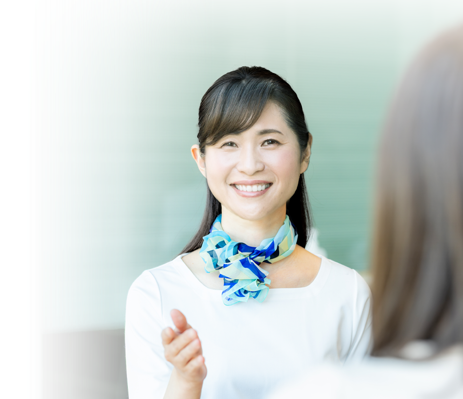 専門スタッフによる無料相談の様子
